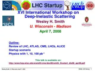 LHC Startup