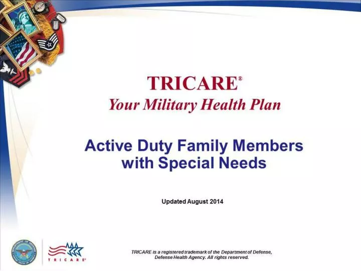 tricare your military health plan active duty family members with special needs
