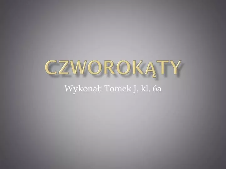 czworok ty