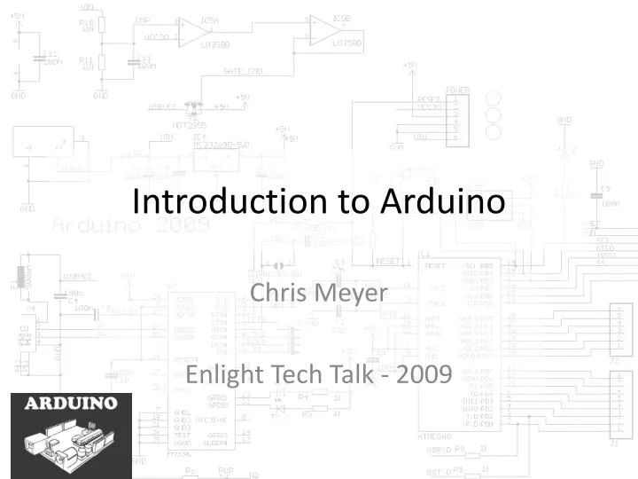 introduction to arduino