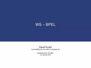 ws bpel