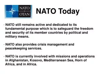 NATO Today