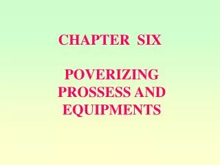 chapter six