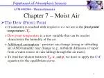 PPT - Topics: Variables that descript moist air PowerPoint Presentation ...