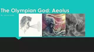 The Olympian God: Aeolus