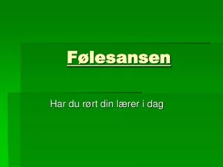 f lesansen