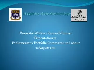 University of the Western Cape