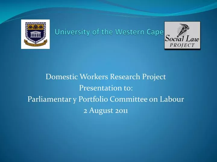 university of the western cape
