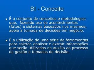 bi conceito