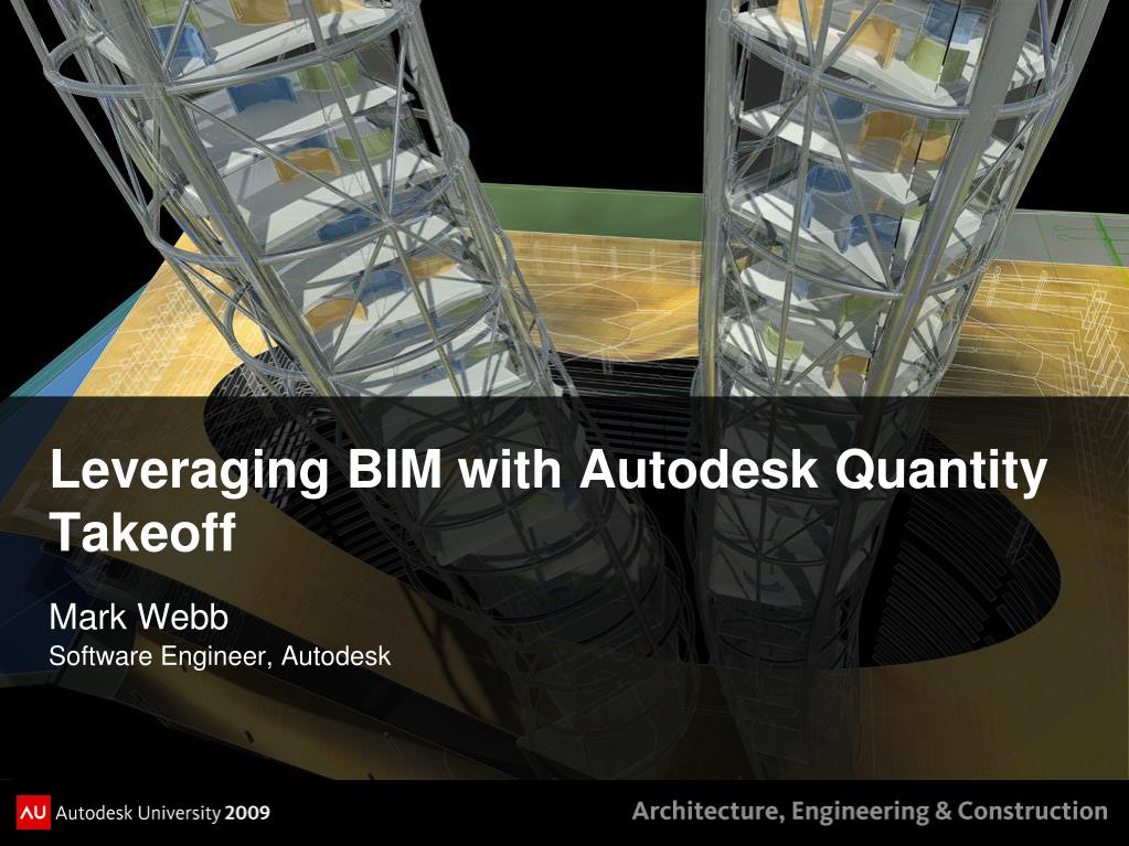 PPT - Leveraging BIM with Autodesk Quantity Takeoff PowerPoint ...