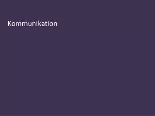 kommunikation