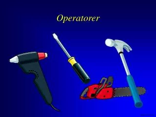 operatorer