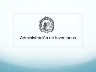 administraci n de inventarios