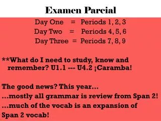 examen parcial