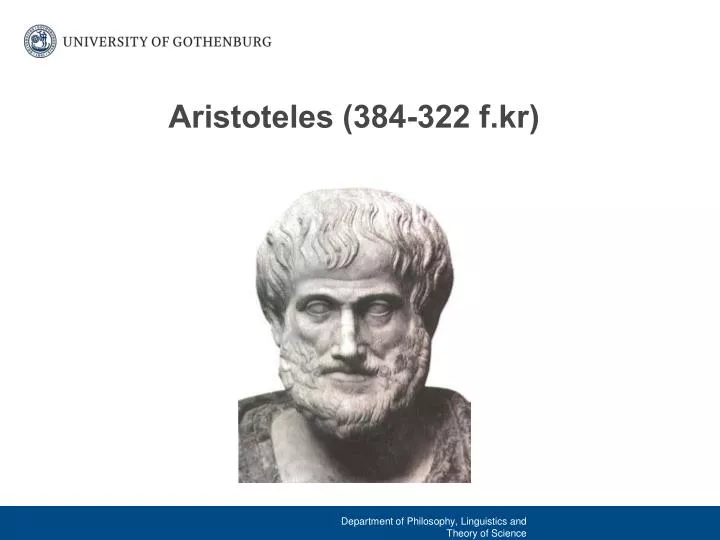 aristoteles 384 322 f kr