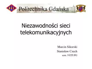 niezawodno ci sieci telekomunikacyjnych
