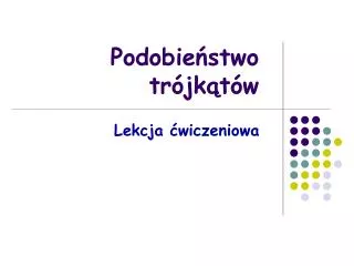 podobie stwo tr jk t w