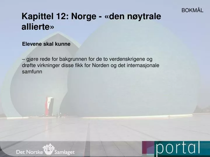 kapittel 12 norge den n ytrale allierte