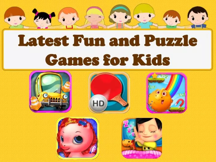 latest fun and puzzle games for kids