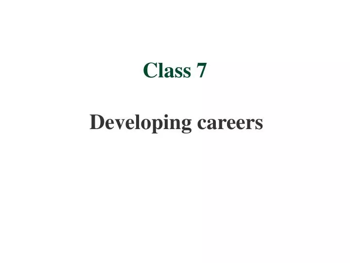class 7