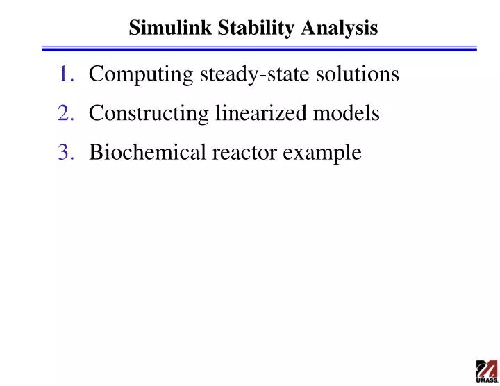 simulink stability analysis