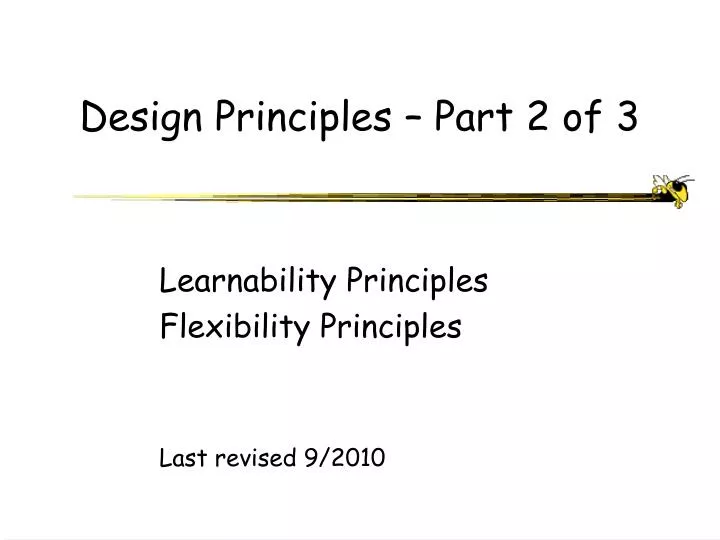 design principles part 2 of 3