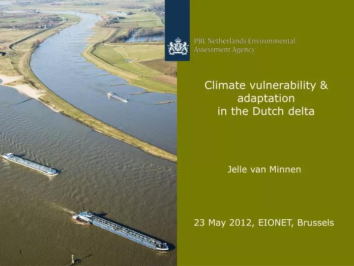 climate vulnerability adaptation in the dutch delta