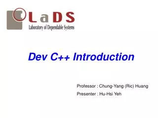 dev c introduction