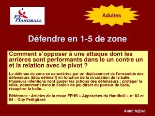 d fendre en 1 5 de zone