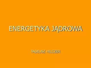 energetyka j drowa