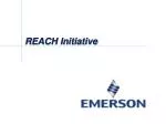 REACH Initiative - slide 1