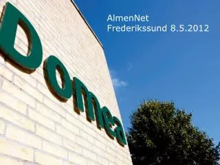 AlmenNet Frederikssund 8.5.2012