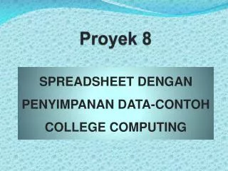 proyek 8
