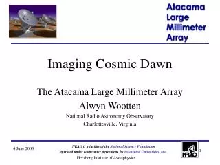 Imaging Cosmic Dawn