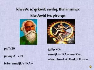 klwvW : ic`qrkwrI , swihq , Bvn inrmwx klw Awid ivc pirvrqn