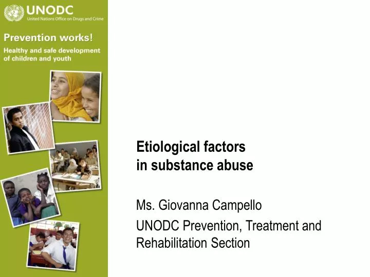 etiological factors in substance abuse