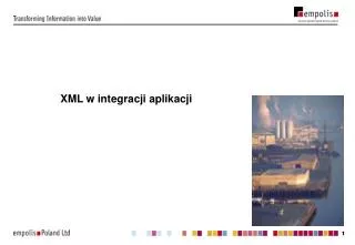 xml w integracji aplikacji