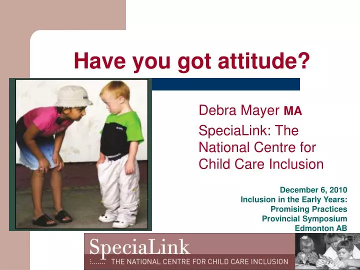 debra mayer ma specialink the national centre for child care inclusion