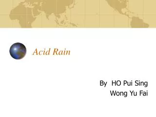 Acid Rain