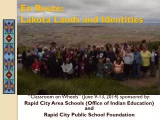 En Route: Lakota Lands and Identities