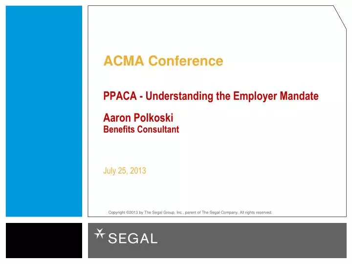acma conference