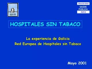 hospitales sin tabaco