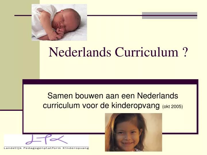 nederlands curriculum