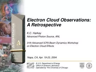 Electron Cloud Observations: A Retrospective