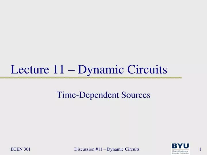 lecture 11 dynamic circuits
