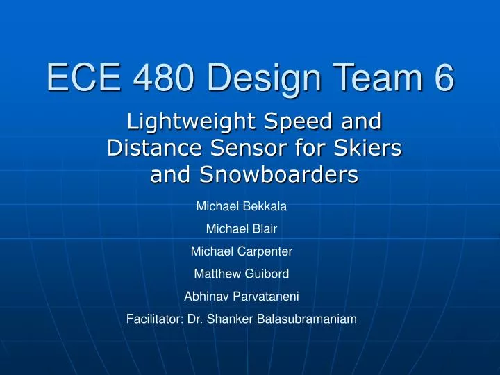ece 480 design team 6