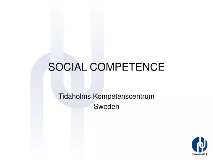 social competence