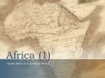 Africa (1) - slide 1