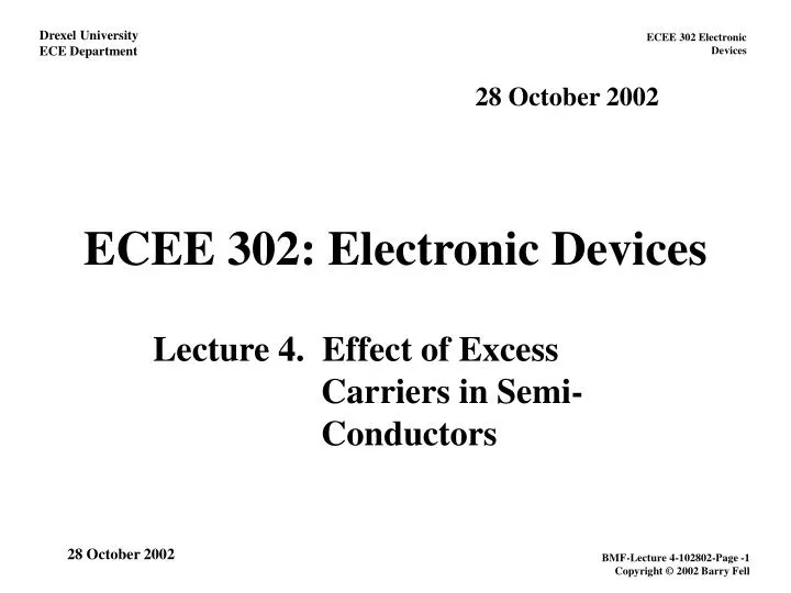 ecee 302 electronic devices