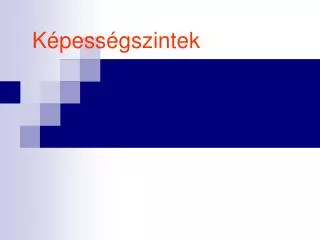 k pess gszintek